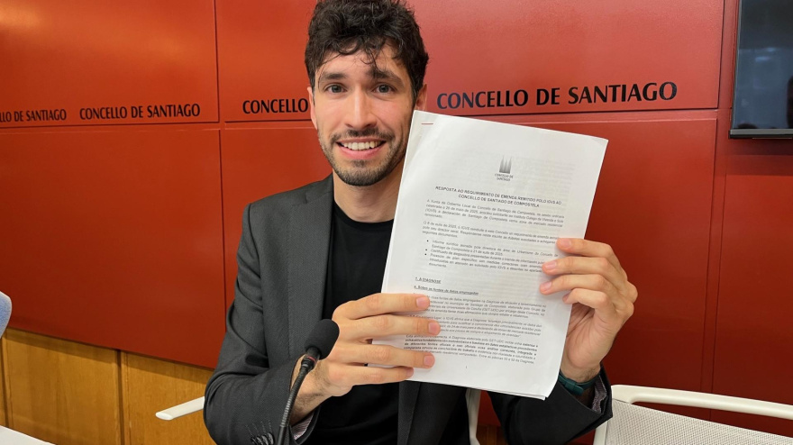 Iago Lestegás, concejal de Urbanismo de Santiago