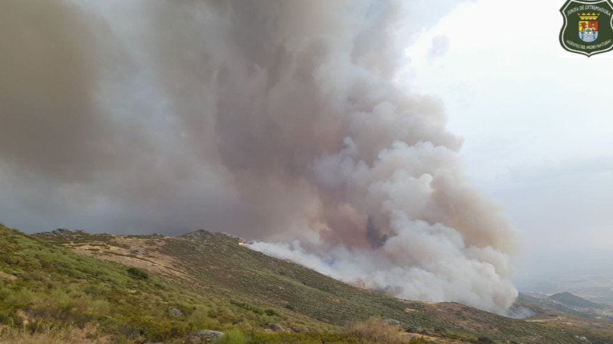 Incendio Extremadura