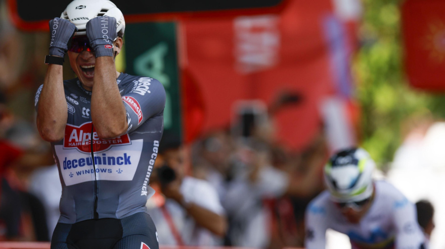 Jasper Philipsen, primer líder de La Vuelta