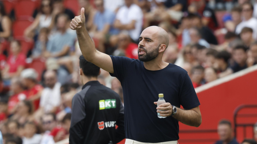 Claudio Giráldez en el Mallorca - Celta