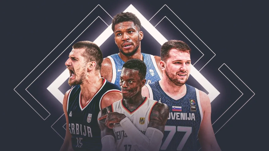Antetokounmpo, Doncic, Jokic y Schroder son las grandes estrellas del torneo continental.