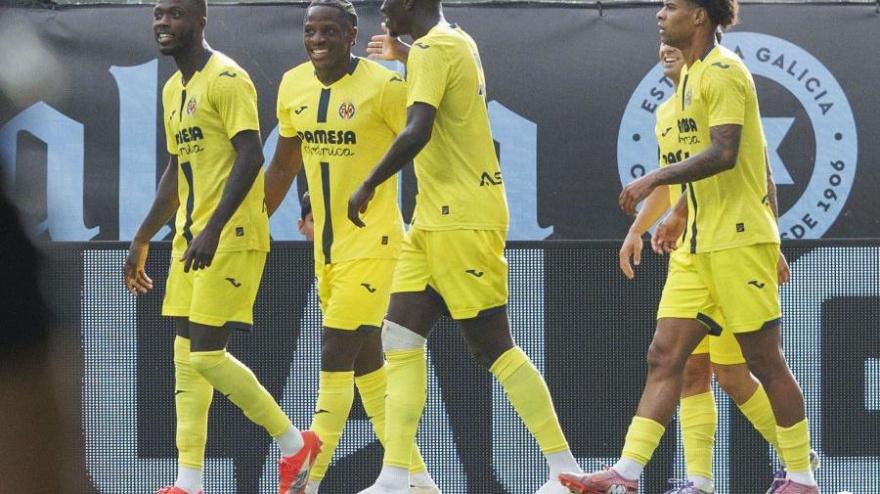 Pépé celebra su gol ante el Celta