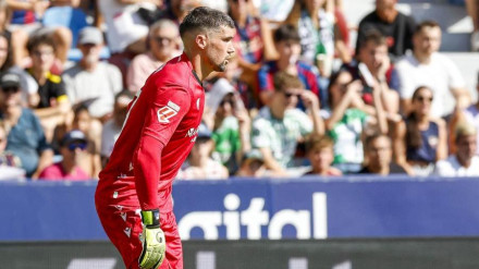 Ryan, en el encuentro ante el Real Betis