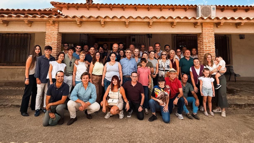 Los abonados de Las Ventas, en la finca Monteviejo de Victorino Martín