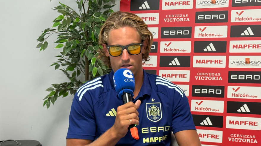 Marcos Llorente, durante la entrevista en El Partidazo de COPE