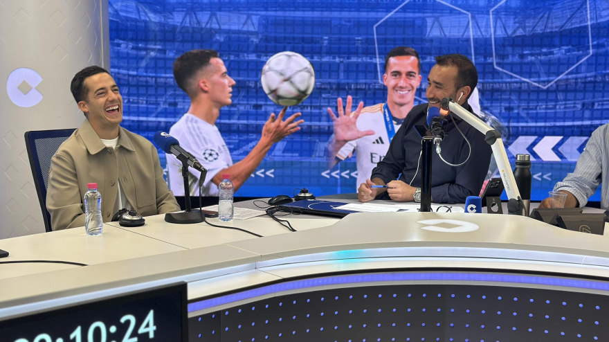 Lucas Vázquez, en El Partidazo de COPE con Juanma Castaño