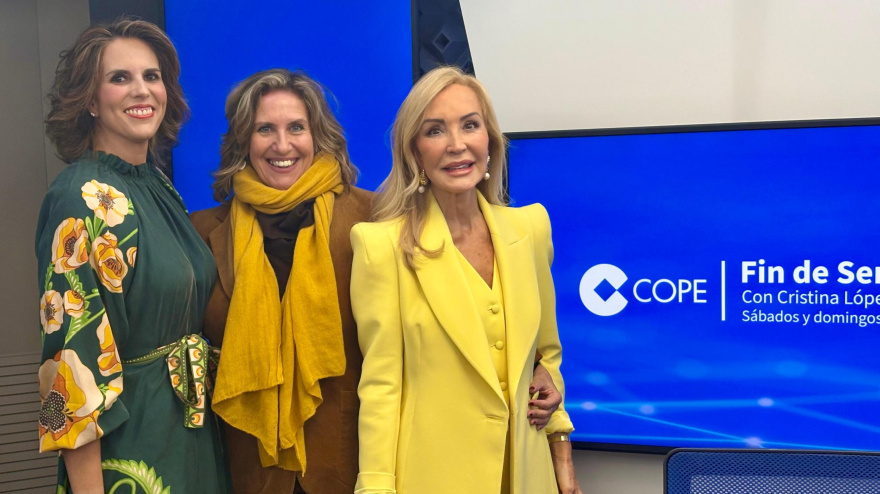 Duquesa de Cardona en Fin de Semana con Cristina y Carmen Lomana