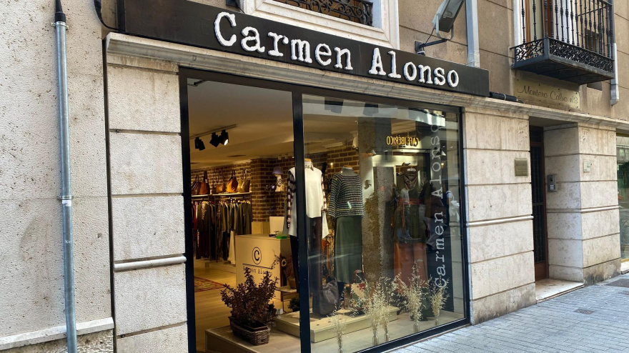 Tienda de Carmen Alonso, en la calle Montero Calvo, Valladolid