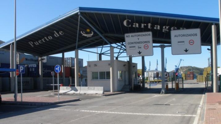 Acceso a la Dársena de Cartagena