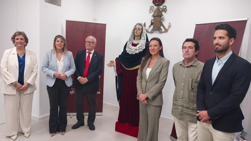 Despedida de la imagen para su restauración