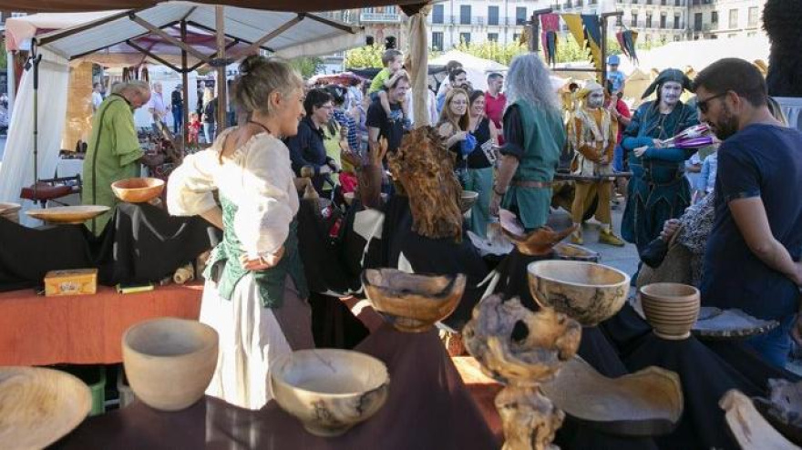 Puesto de un mercado