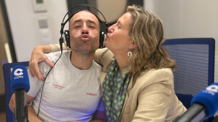 Fernando Martín y Cristina López Schlichting