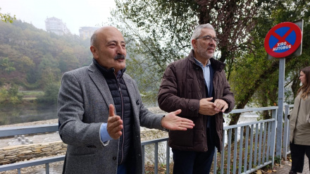 José Antonio Quiroga, Miguel Fernández y Marta Garrido