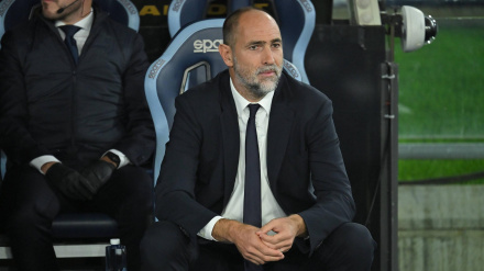 Igor Tudor, en el banquillo de la Juventus