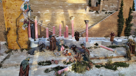 Belén monumental en la Plaza San Francisco