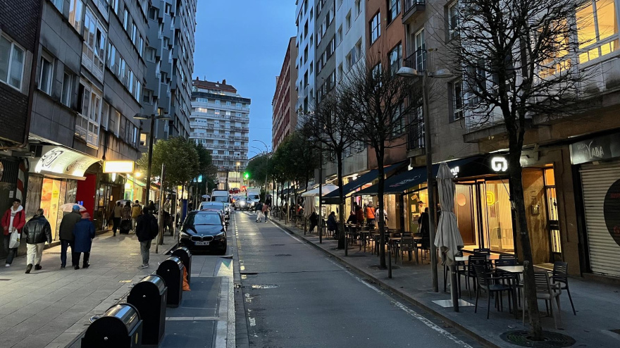 Calle Ensanche Santiago de Compostela