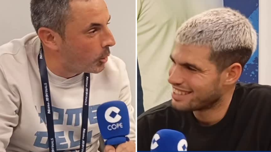 Ángel García y Carlos Alcaraz