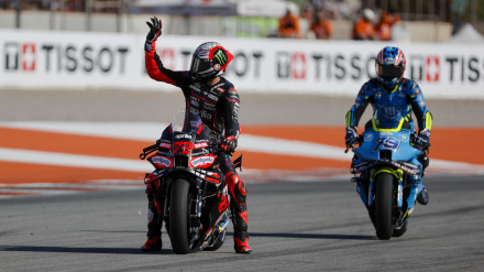 Marco Bezzecchi ha firmado en Cheste la quinta pole de la temporada en MotoGP.