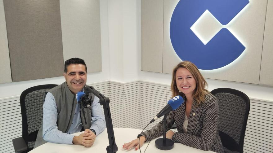 Begoña Carrasco, alcaldesa de Castellón de la Plana, ha visitado los estudios de COPE donde ha analizado la actualidad municipal