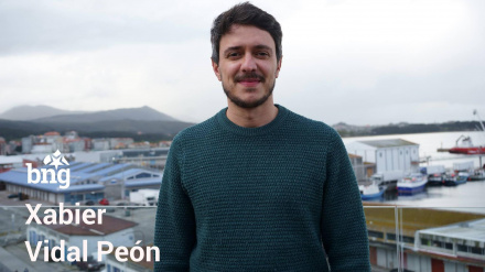 Imagen de Xavier Vidal en la campaña de las Municipales de 2019