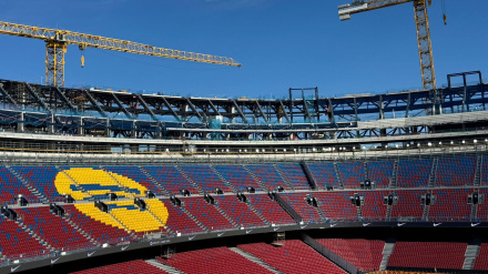 El Spotify Camp Nou aún en obras