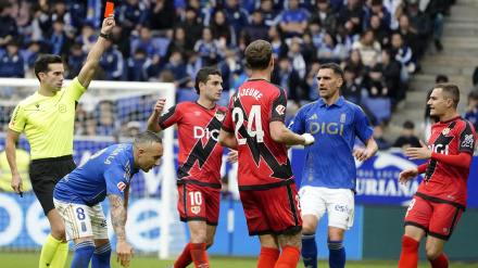 Expulsión de Chaira en el Oviedo - Rayo
