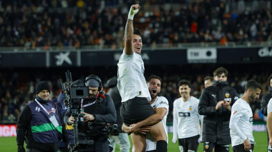 Gol de Hugo Duro en Tiempo de Juego