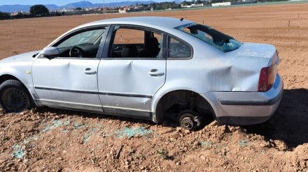Coche robado recuperado por la Policía Local