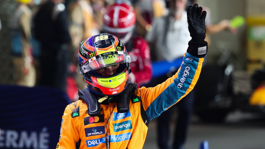 Oscar Piastri consiguió la victoria en la carrera sprint del Gran Premio de Catar.