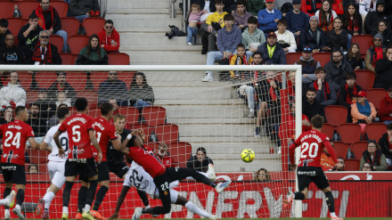 Boyomo marca en el Mallorca - Osasuna