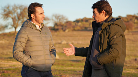 David Fandila 'El Fandi' junto a Domingo López Chaves