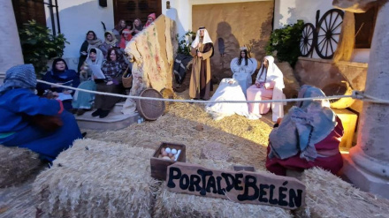 Miguel, el nuevo Niño Jesús de Moral de Calatrava que ilusiona a todo un pueblo