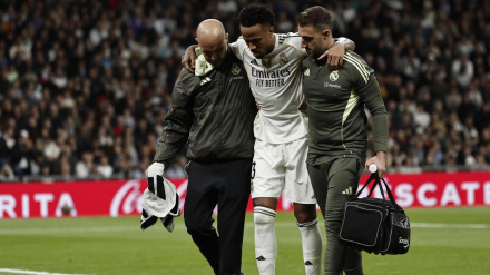 Militao se marcha lesionado en el Real Madrid - Celta