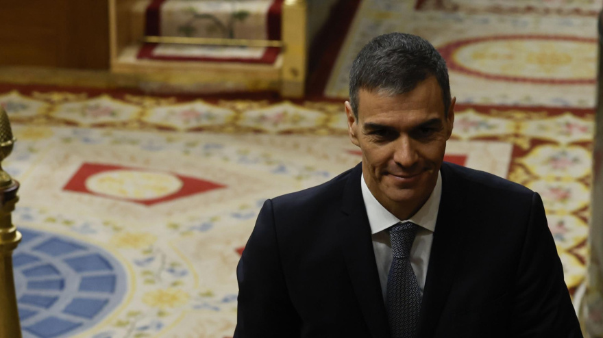 Pedro Sánchez. Sesión de control en el Congreso
