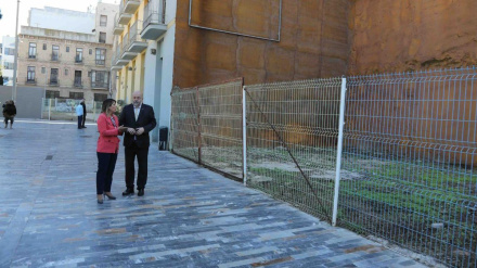 Solar en la zona del Foro Romano