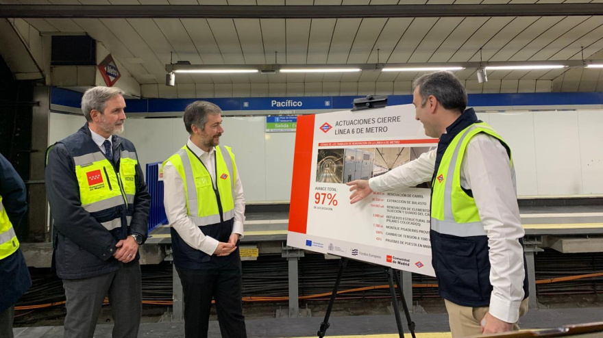 Renovación línea 6 de metro