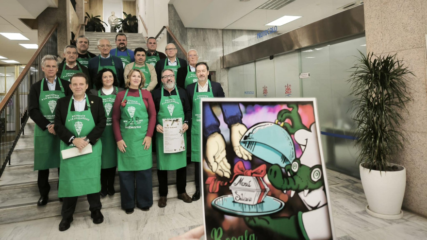 Presentación de la cena de Nochebuena de Cocinillas CCF 2025
