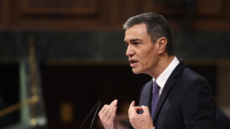 El presidente del Gobierno, Pedro Sánchez