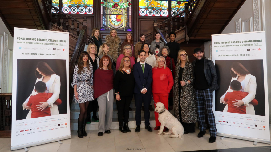 Presentación del desfile de Nuevo Futuro 2025, en el Gran Casino del Sardinero