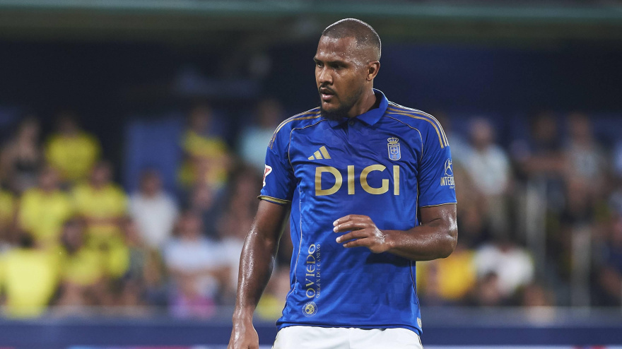 El venezolano ha hecho dos de los siete goles que ha marcado el Oviedo hasta la fecha.