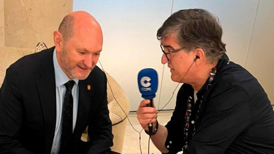 Rafael Louzán, en Tiempo de Juego