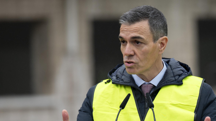 El presidente del Gobierno, Pedro Sánchez