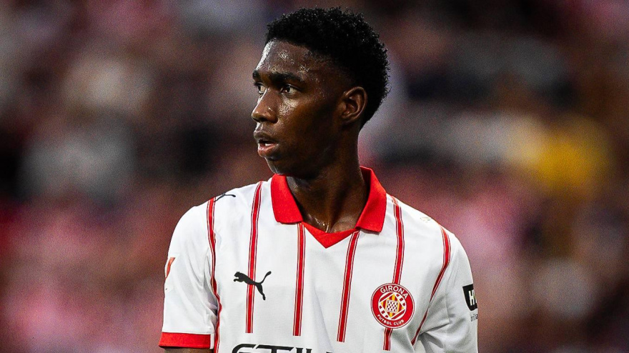 August 30, 2025, Girona, France, Spain: Yaser ASPRILLA of Girona during the LaLiga match between Girona FC and Sevilla FC at Montilivi Stadium on August 30, 2025 in Girona, Spain. (Credit Image: ©  Matthieu Mirville/ZUMA Press Wire)