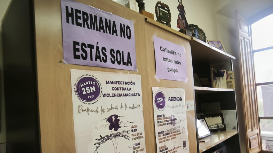 Rueda de prensa contra la violencia de género en Córdoba
