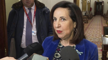 La ministra de Defensa, Margarita Robles, que no ha descartado que España participe en la misión militar europea en Groenlandia