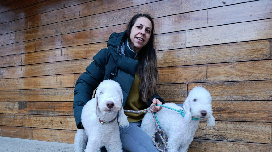 Lucía Folgueira: criadora de Bedlington Terrier