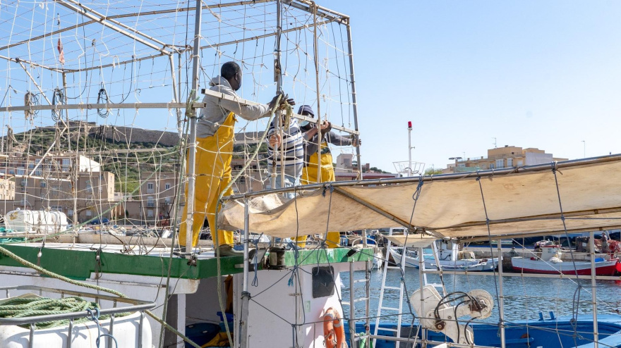 Muelle pesquero de Cartagena