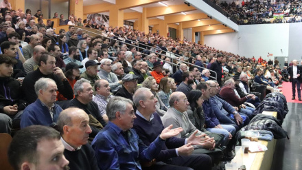 Miguel Muntión en el Javier Adarraga