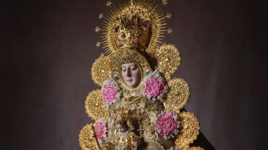 Imagen de la Virgen del Rocío