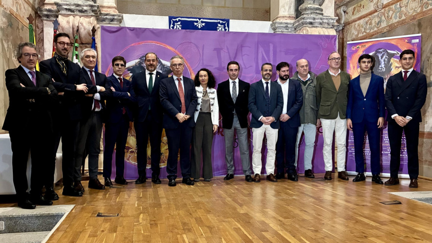 Acto de la presentación oficial de la Feria de Olivenza 2026